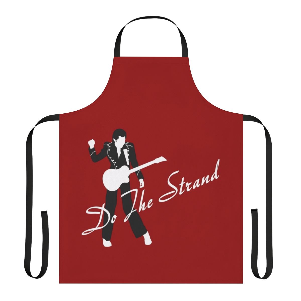 Retro-styled apron featuring Roxy Music and 70s glam rock imagery