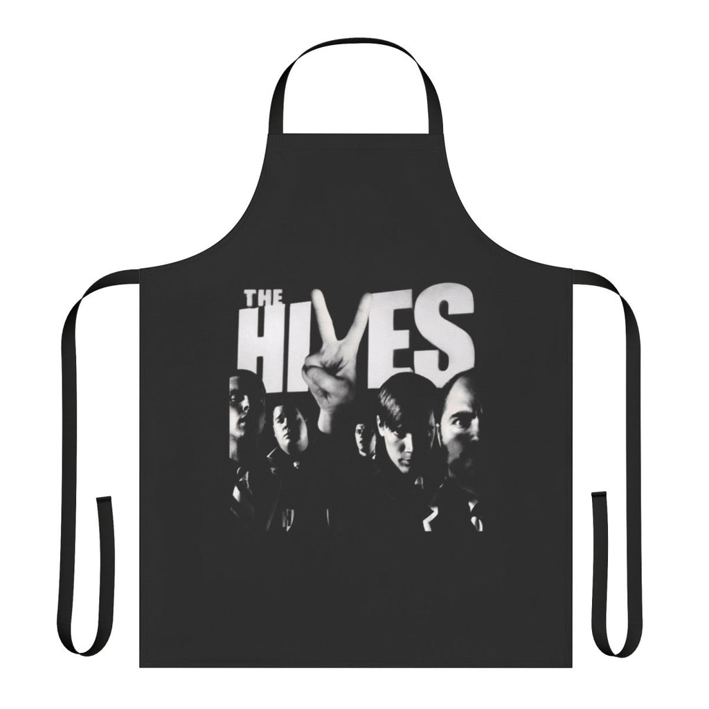 Vintage-style apron featuring the logo and name of the rock band The Hives
