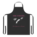 Vintage-style apron featuring the iconic album cover of The Smiths' 'The Queen Is Dead'
