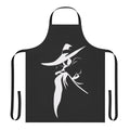 Vintage-style apron featuring the classic Darkwing Duck character and retro cartoon imagery.