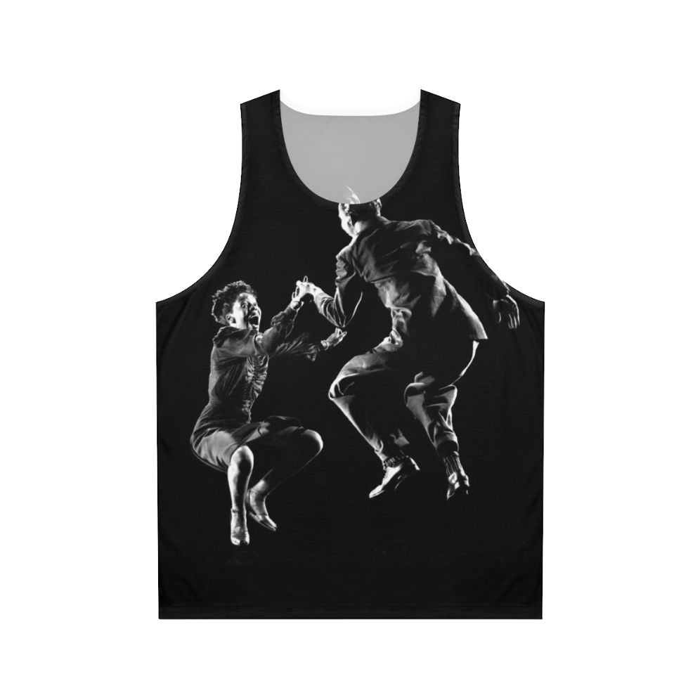 Unisex tank top for swing dancers
