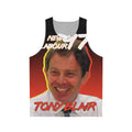 Vintage style unisex tank top with Tony Blair and Labour Party imagery
