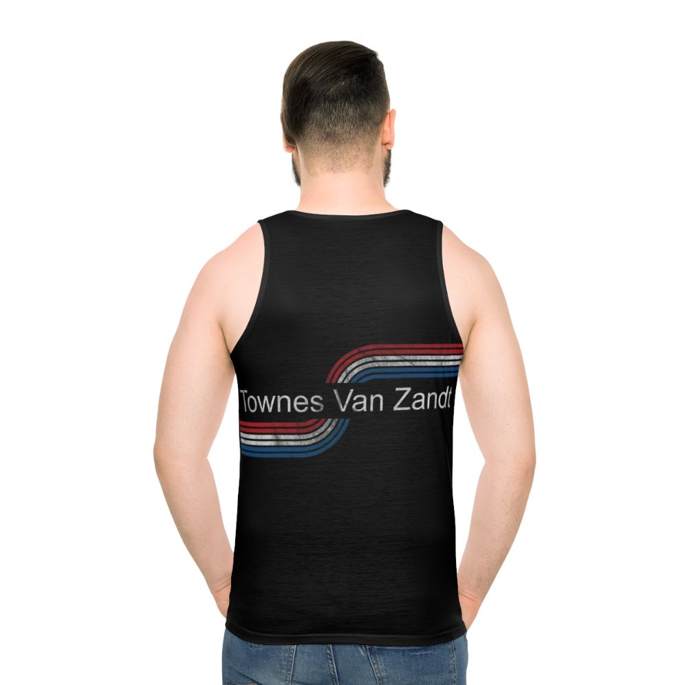 Vintage Townes Van Zandt Biker Tank Top