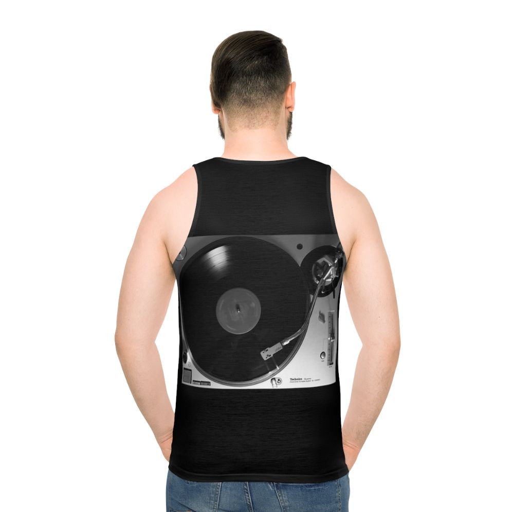 Vintage Turntable Unisex Tank Top