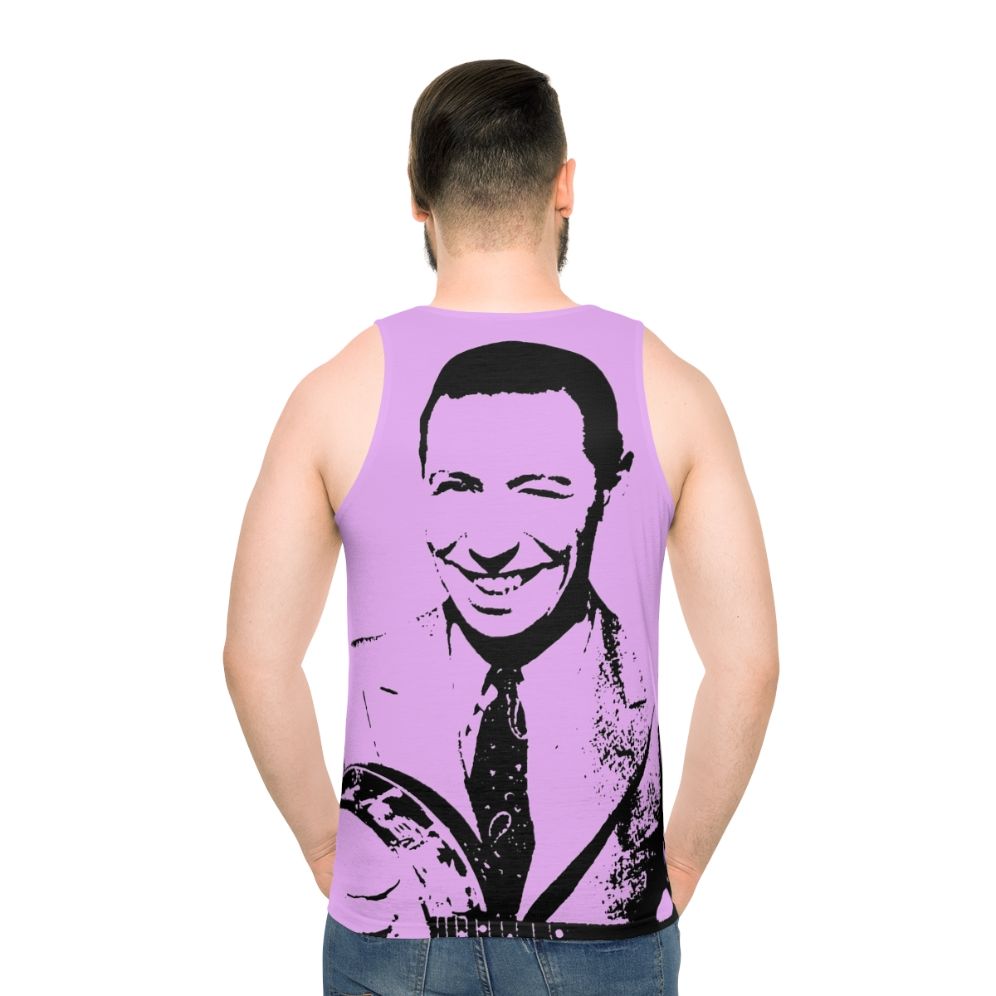 Vintage Ukulele King George Formby Unisex Tank Top