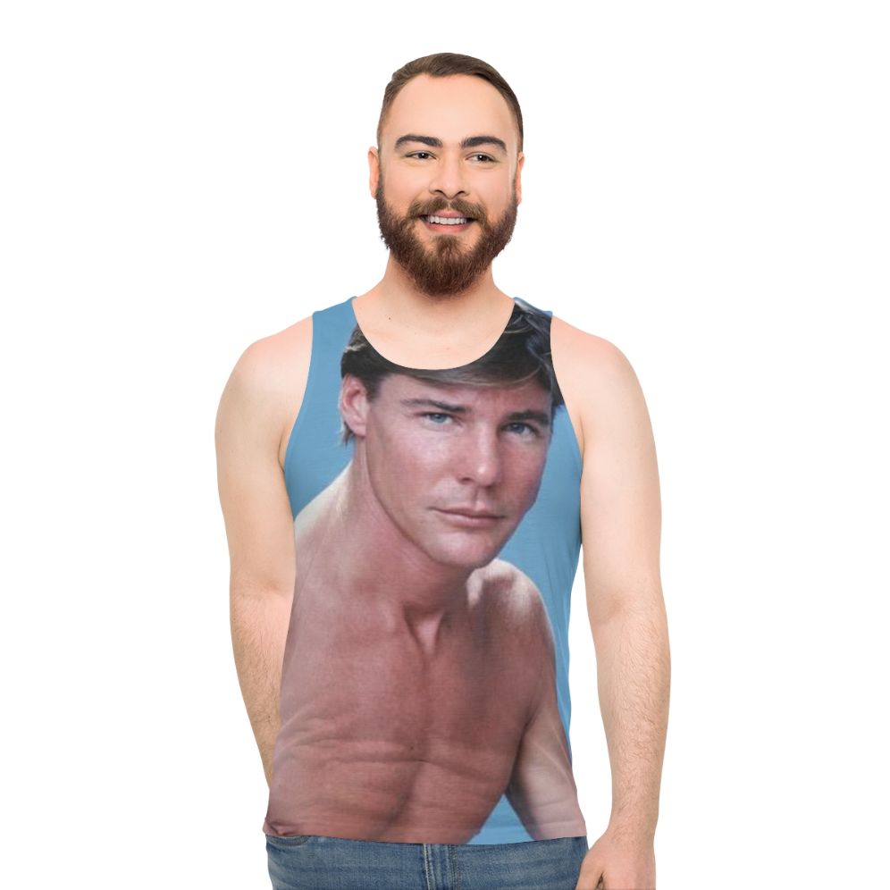 Vintage Unisex Jan Michael Vincent Actor Tank Top