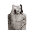 Vintage-inspired unisex tank top featuring a classic celebrity design