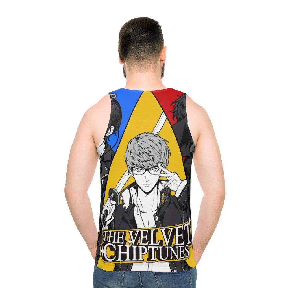 Vintage Velvet Chiptunes Unisex Tank Top