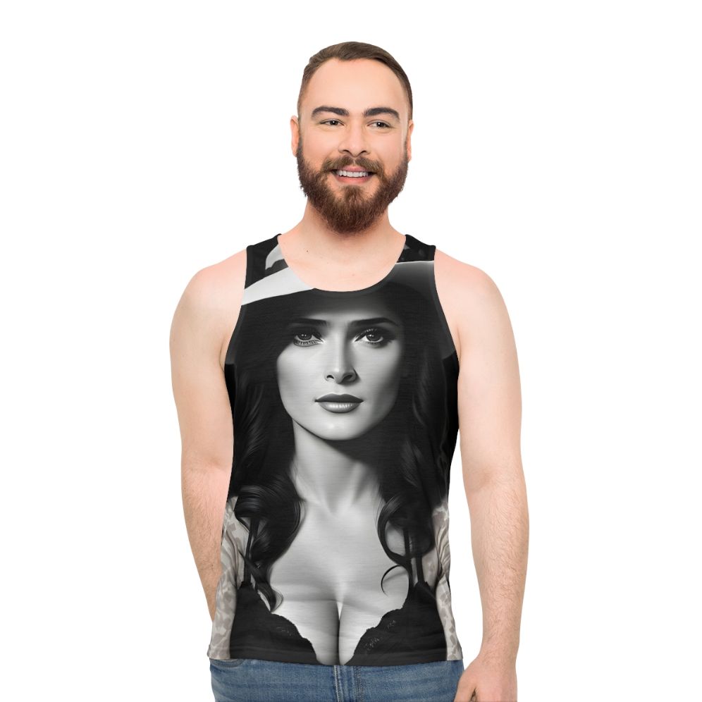 Vintage Vixen Gangster Mistress Art Print Tank Top