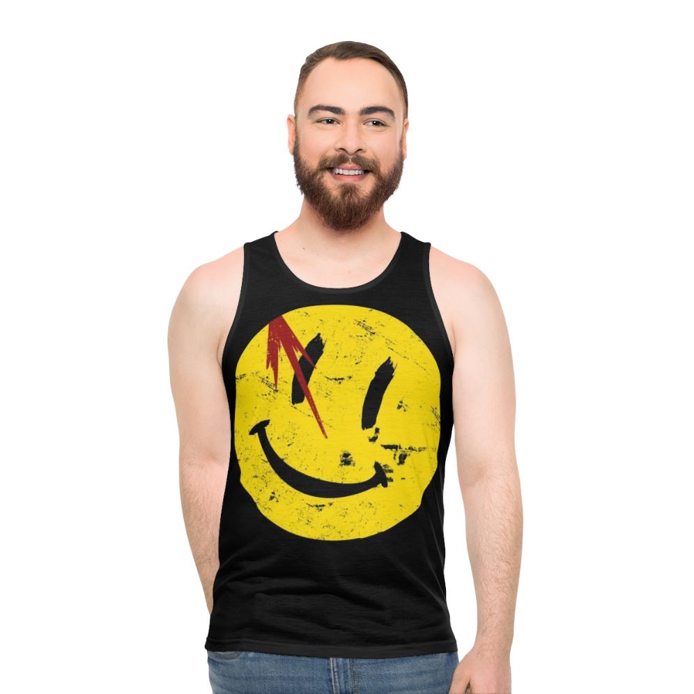 Vintage Watchmen Superhero Unisex Tank Top