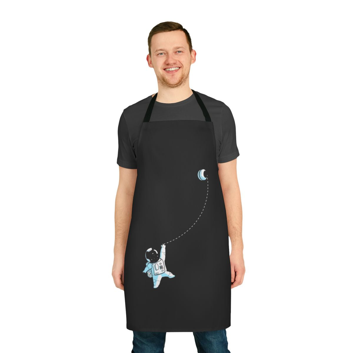 Vintage-style apron with a yoyo design, perfect for yoyo tricks and games