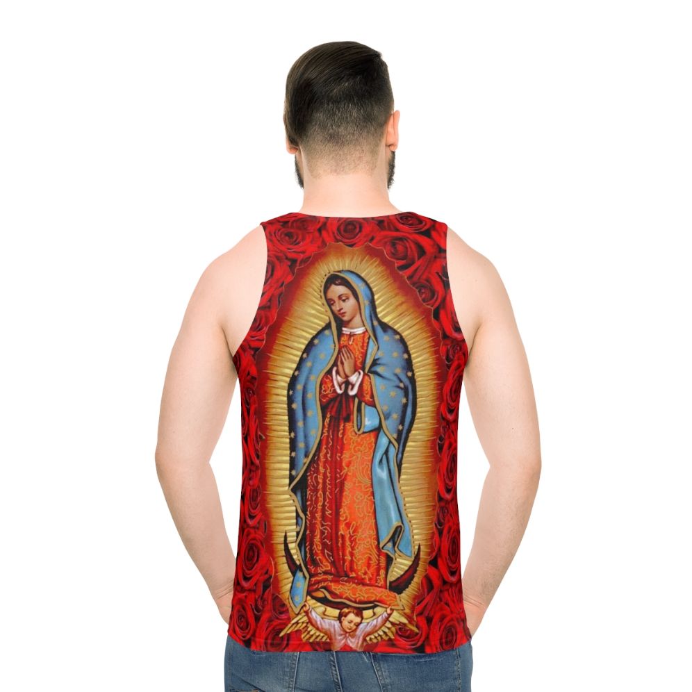 Virgen De Guadalupe Unisex Catholic Lowrider Tank Top