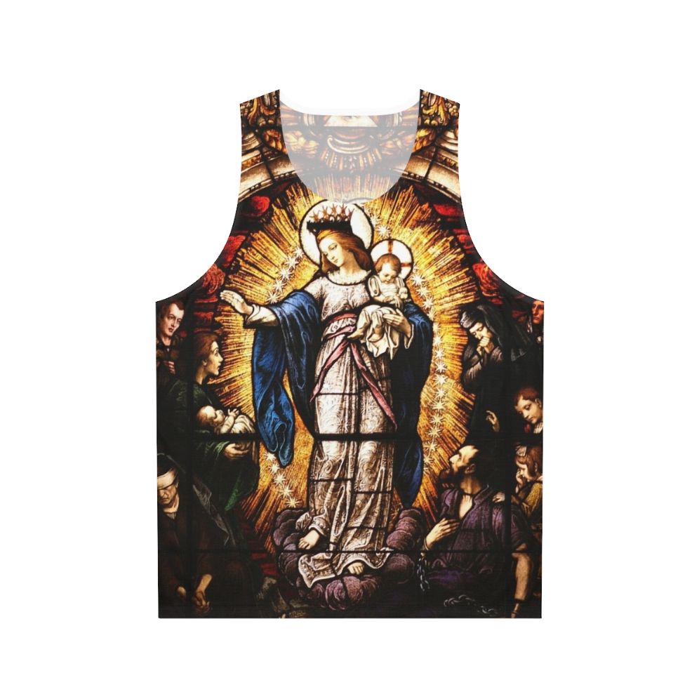 Virgin Mary Unisex Tank Top