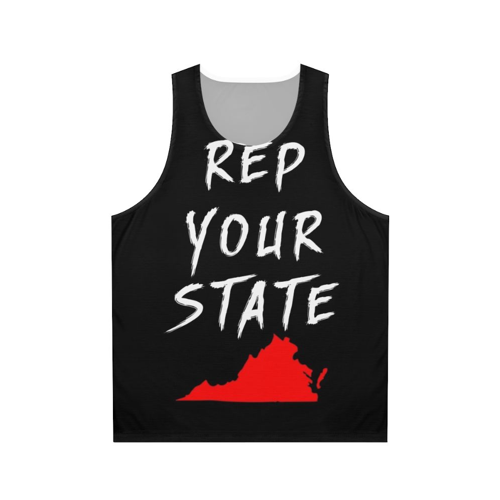 Unisex Virginia state pride graphic tank top
