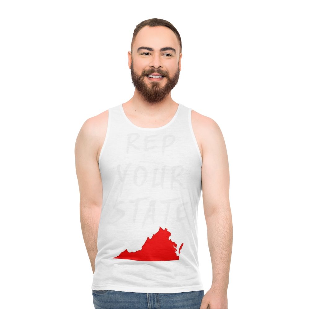 Virginia State Pride Unisex Tank Top