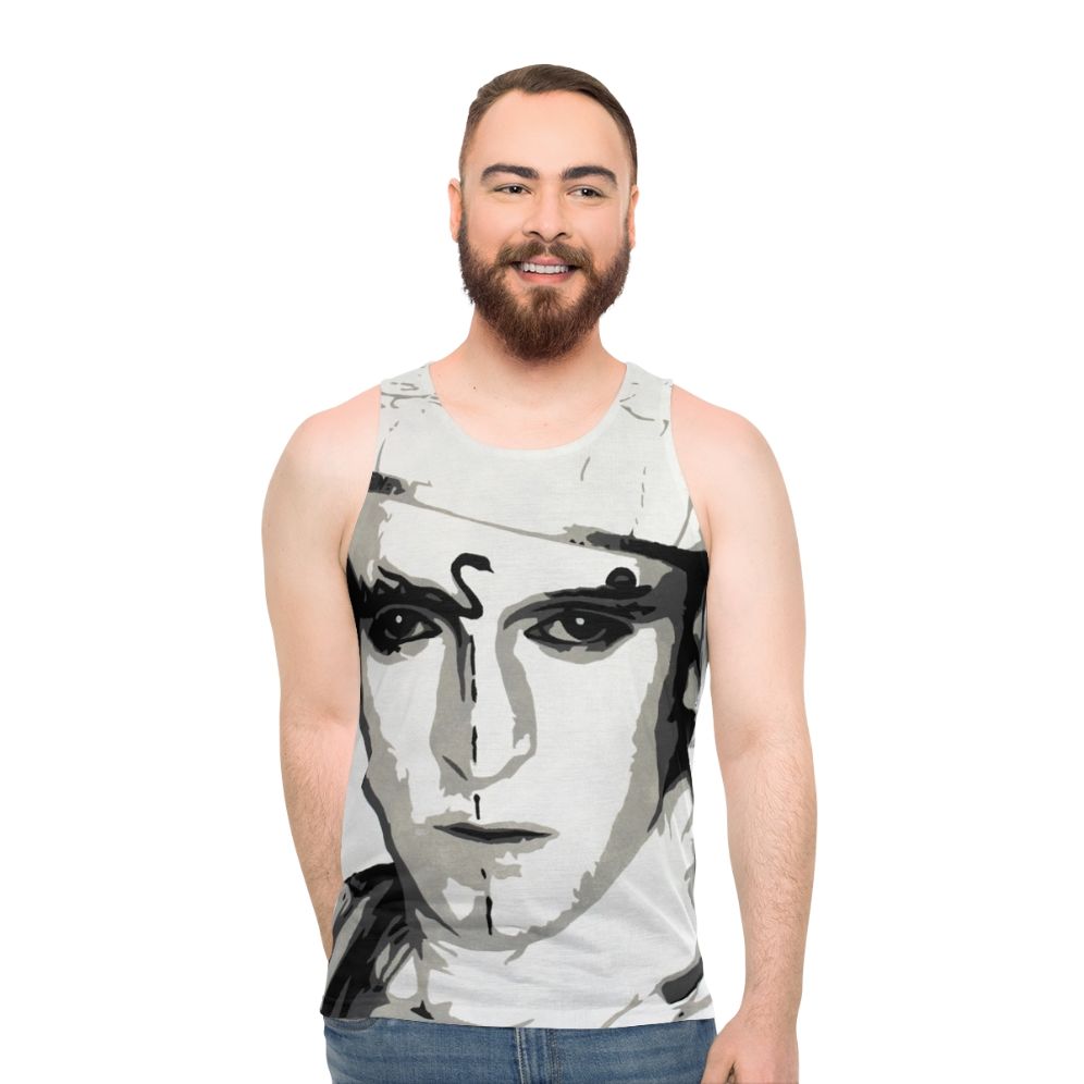 Visage 'Fade to Grey' unisex 80s tank top