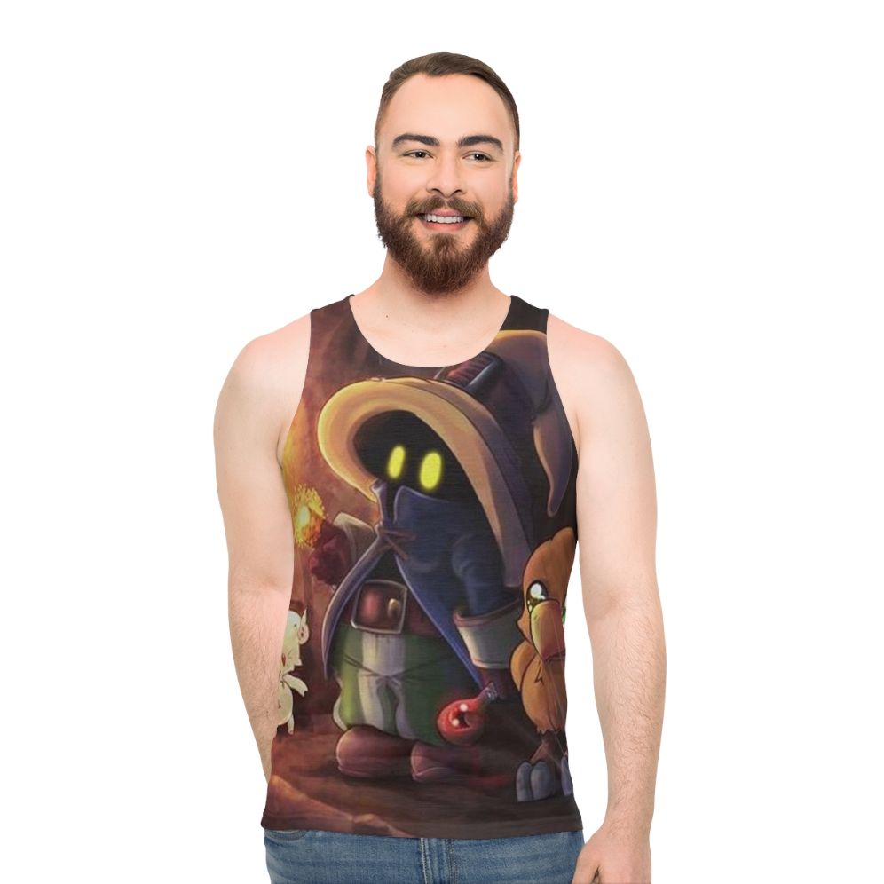 Vivi Dark Friends Unisex FF9 Anime Kawaii Tank Top