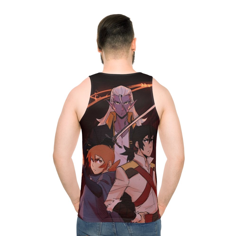 Voltron Castlevania anime unisex tank top