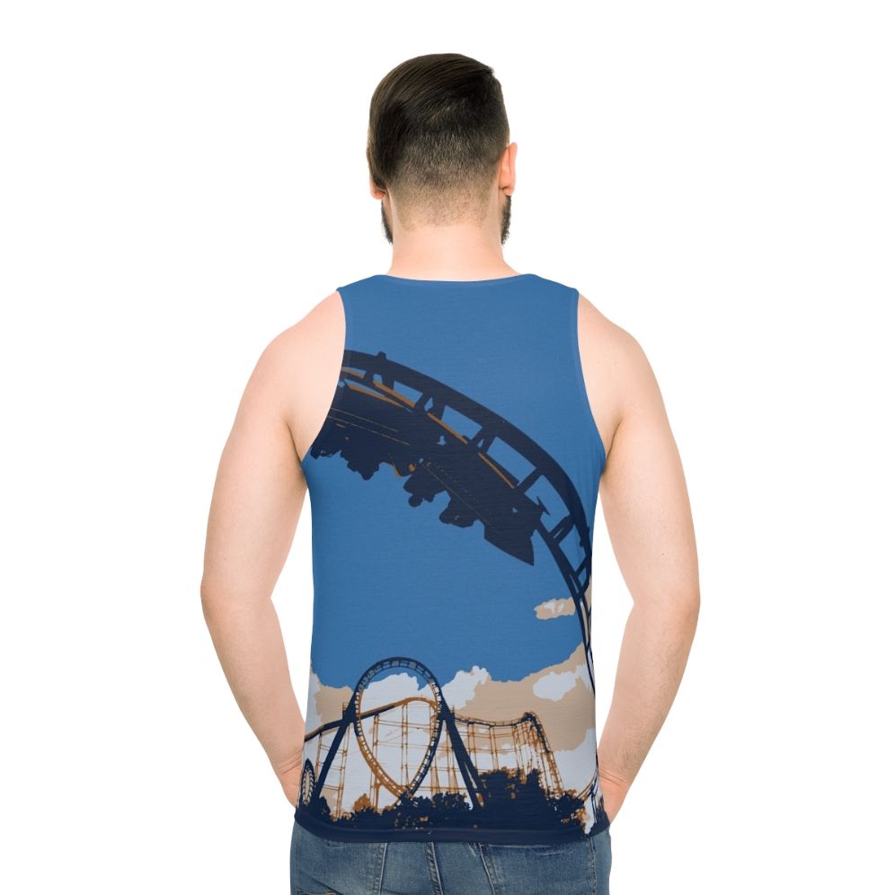 Vortex 1987 Unisex Roller Coaster Tank Top