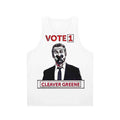 Vote 1 Cleaver Greene Unisex Tank Top