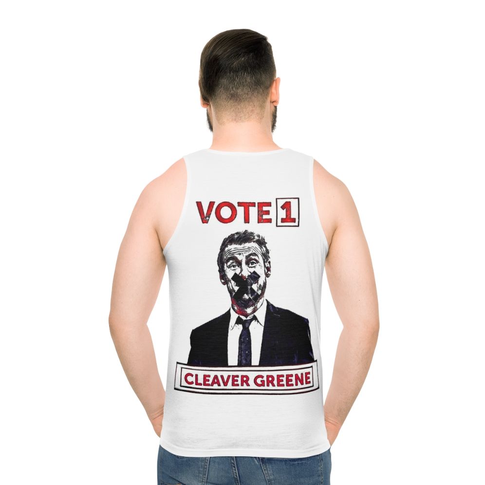 Vote 1 Cleaver Greene Unisex Tank Top