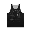 Voyager Golden Record Unisex Tank Top