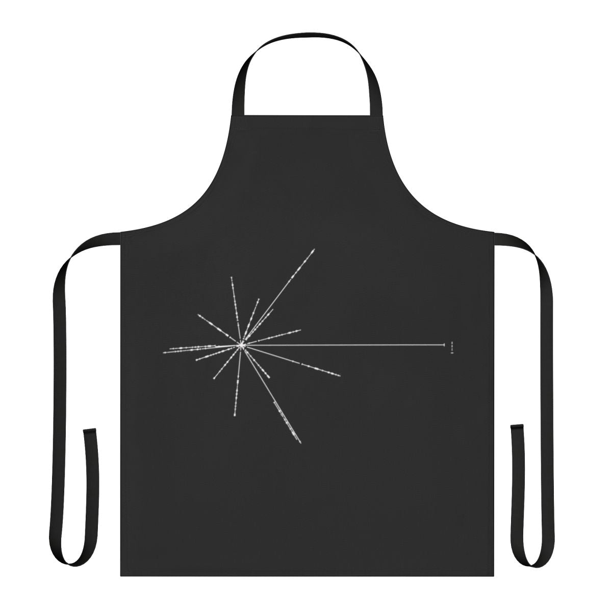 Voyager-Inspired Pulsar Map Apron - Astronomy Science Gift