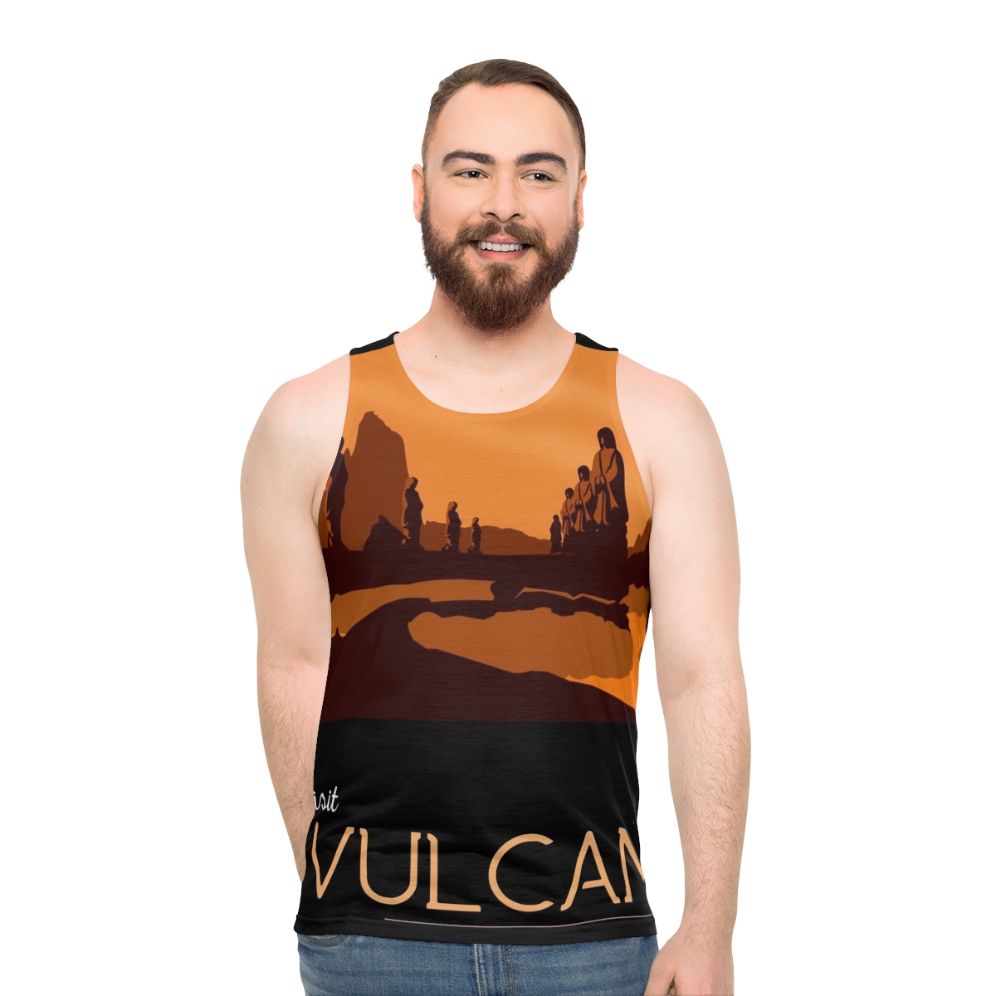 Vulcan Star Trek Unisex Tank Top