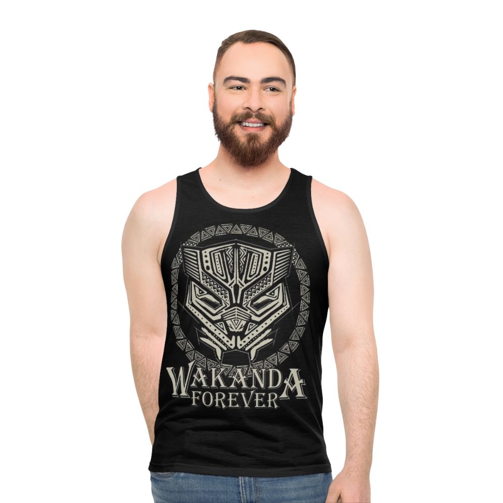 Wakanda Forever Unisex Marvel Comics Black Panther Tank Top