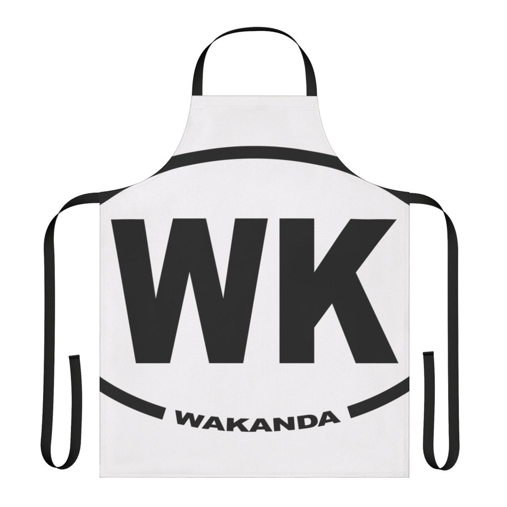Wakanda-inspired apron featuring the iconic panther design