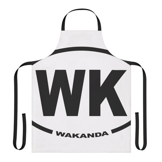 Wakanda-inspired apron featuring the iconic panther design