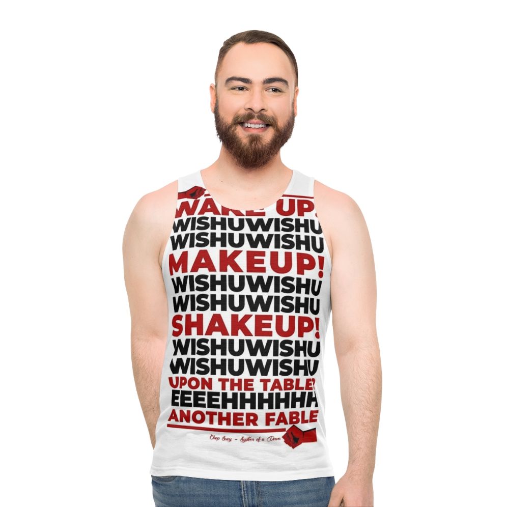 Wake Up Chop Suey Unisex Tank Top