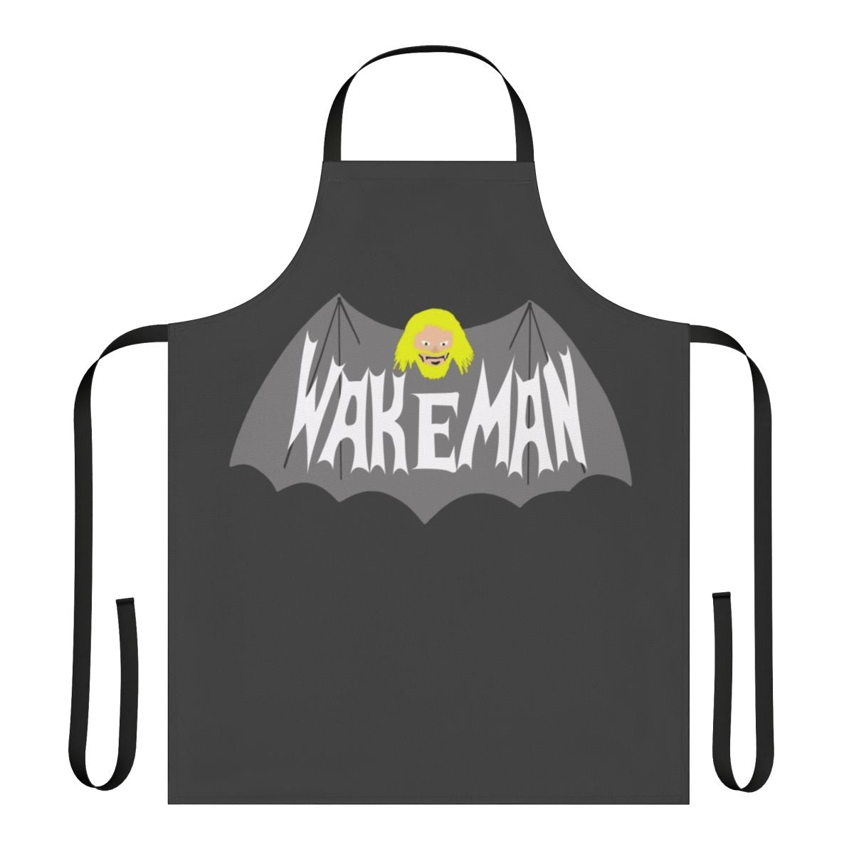 Apron with image of Rick Wakeman's iconic cape