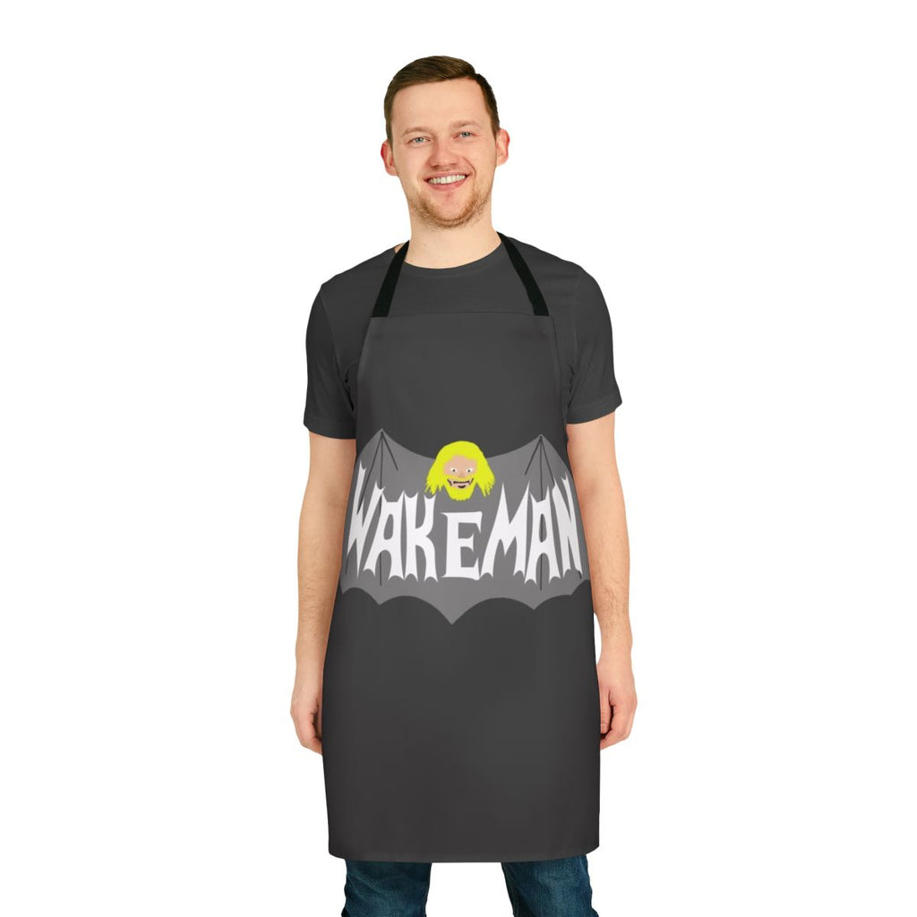 Apron with image of Rick Wakeman's iconic cape