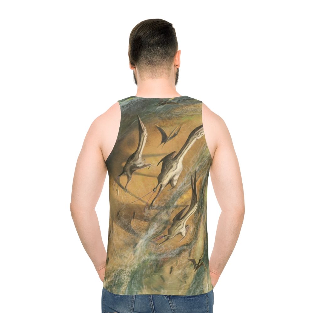 Wandering Azhdarchid Pterosaurs Unisex Tank Top