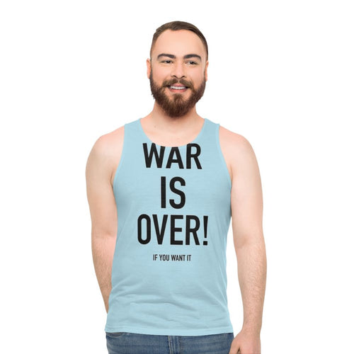 "Imagine Peace" - War Is Over Unisex Tank Top