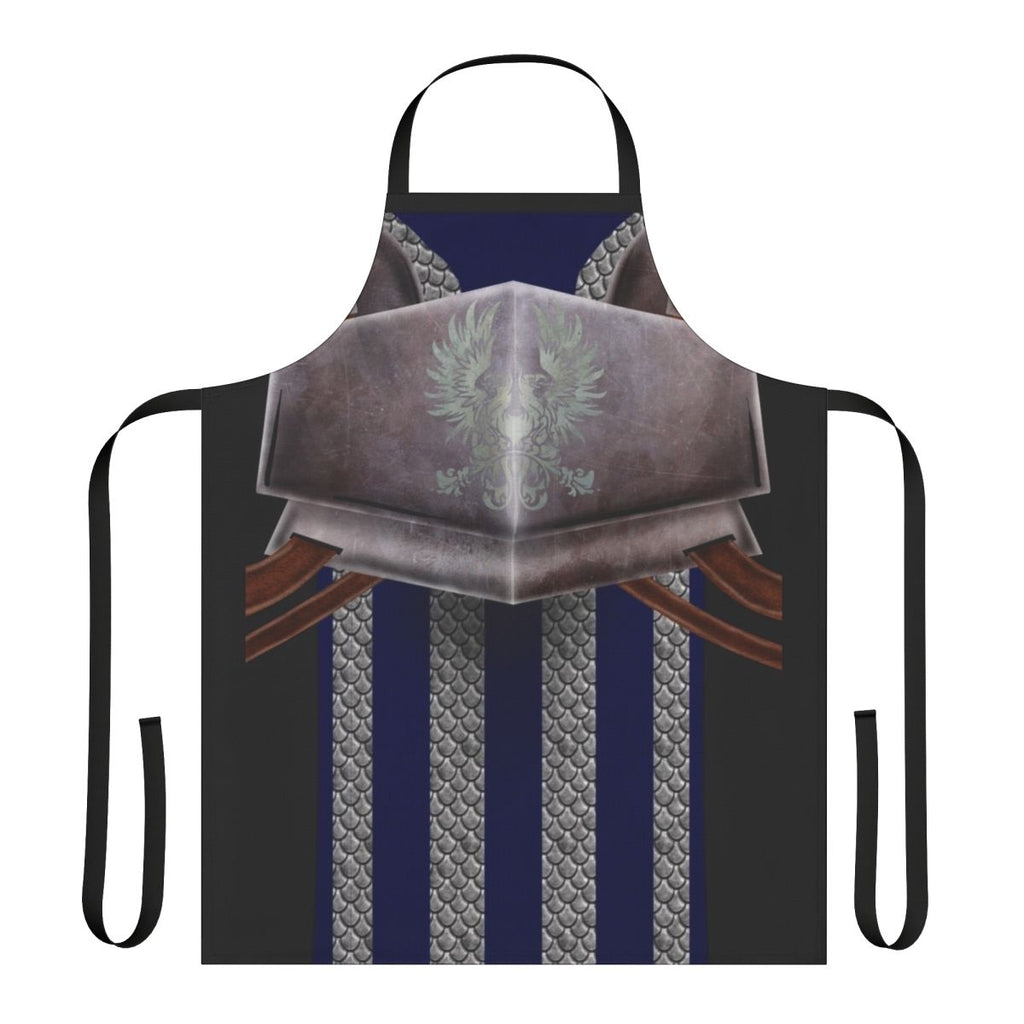 Warden Commander Apron featuring the Grey Warden insignia from the Dragon Age video game series.