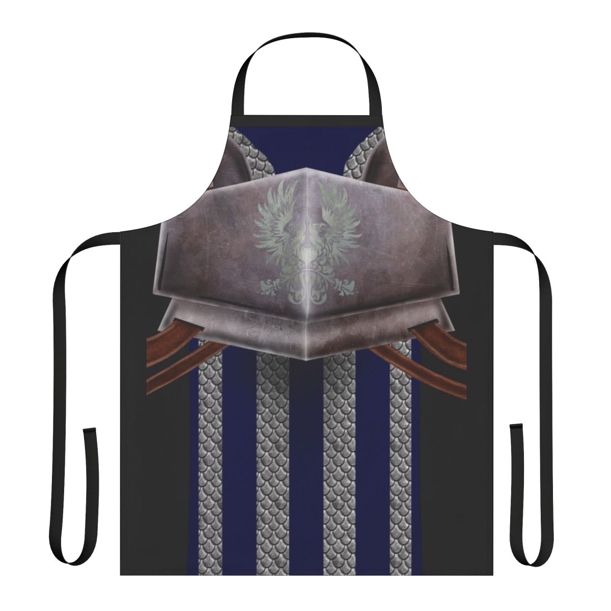 Warden Commander Apron featuring the Grey Warden insignia from the Dragon Age video game series.