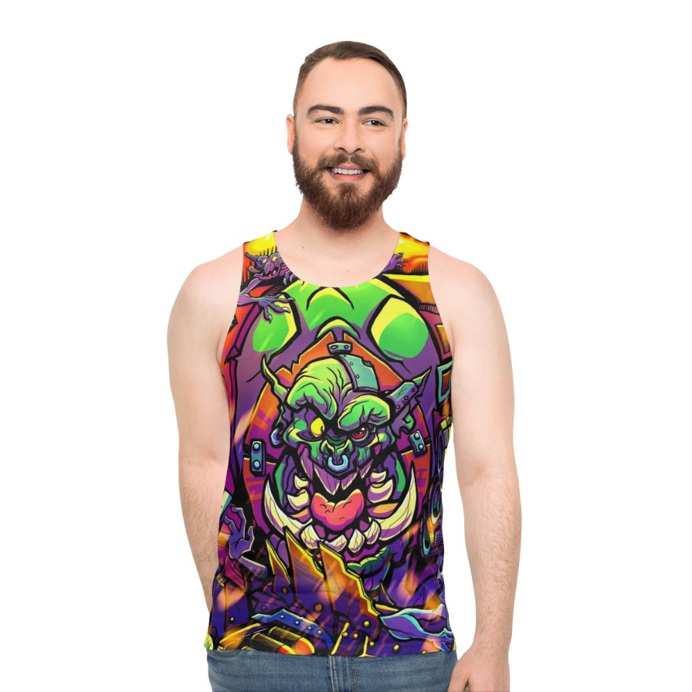 Warhammer 40k Ork "Waaagh!" Unisex Tank Top