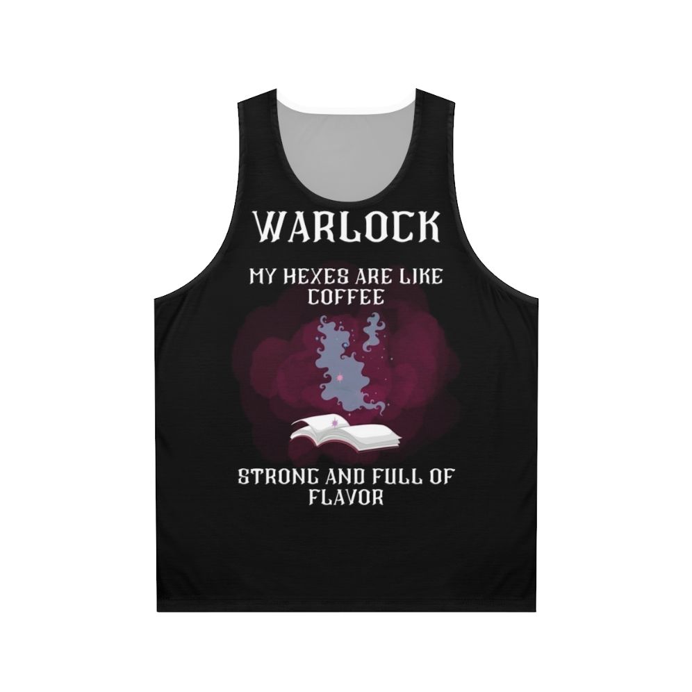 Warlock unisex fantasy tank top