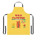 Warmduscher-inspired apron featuring the band's logo and style
