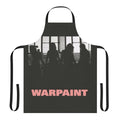 Warpaint inspired indie music apron with band logo