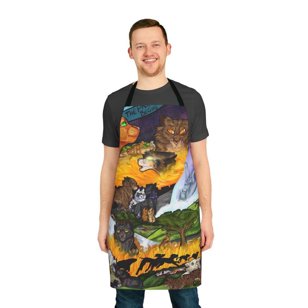 Warriors the Prophecies Begin Themed Apron