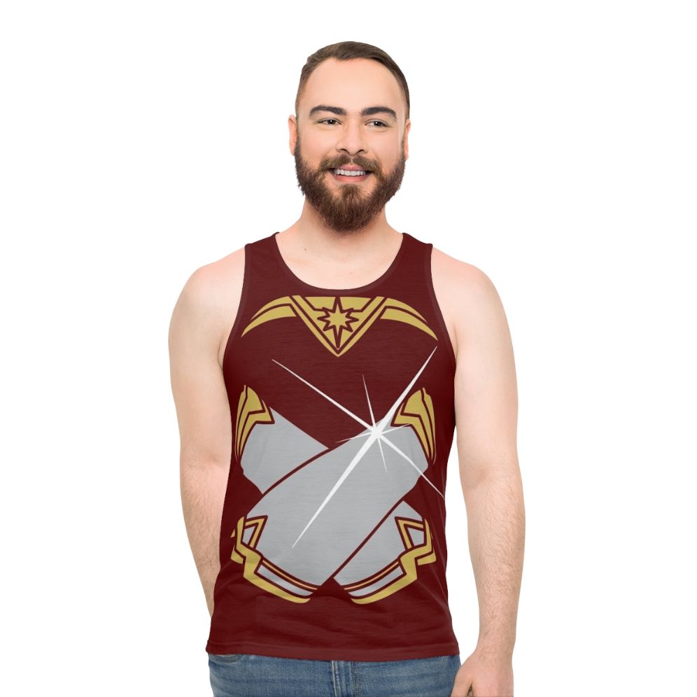 Warrior woman superhero bracelet power tank top