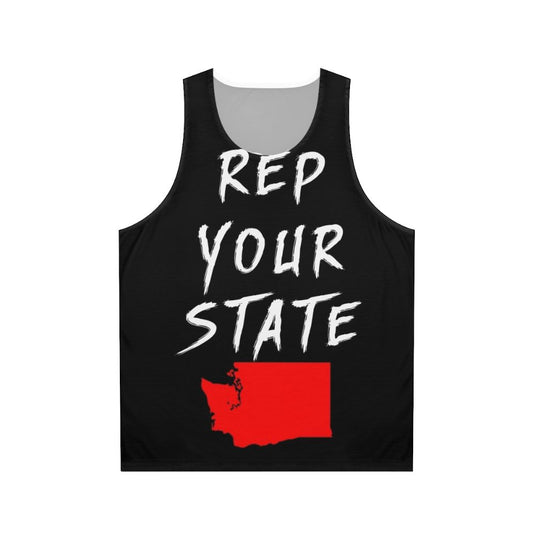 Washington state pride unisex tank top