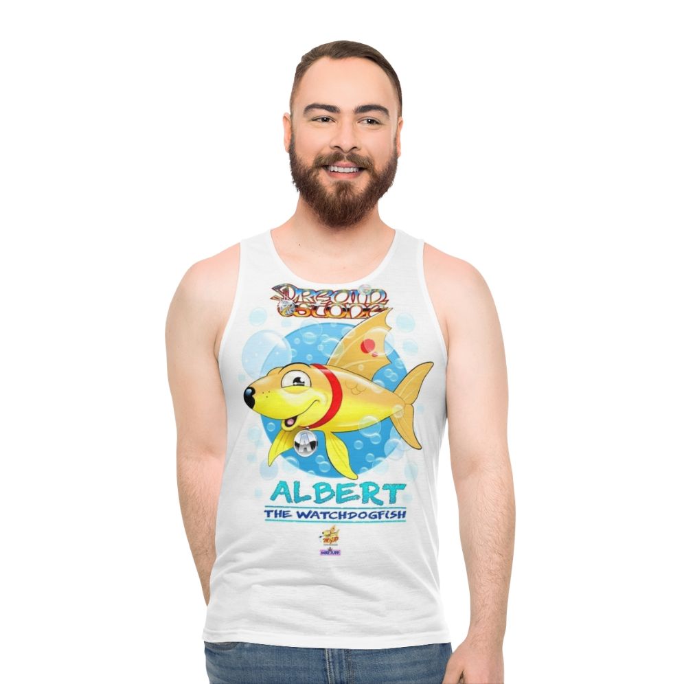Watchdog Fish Unisex Tank Top