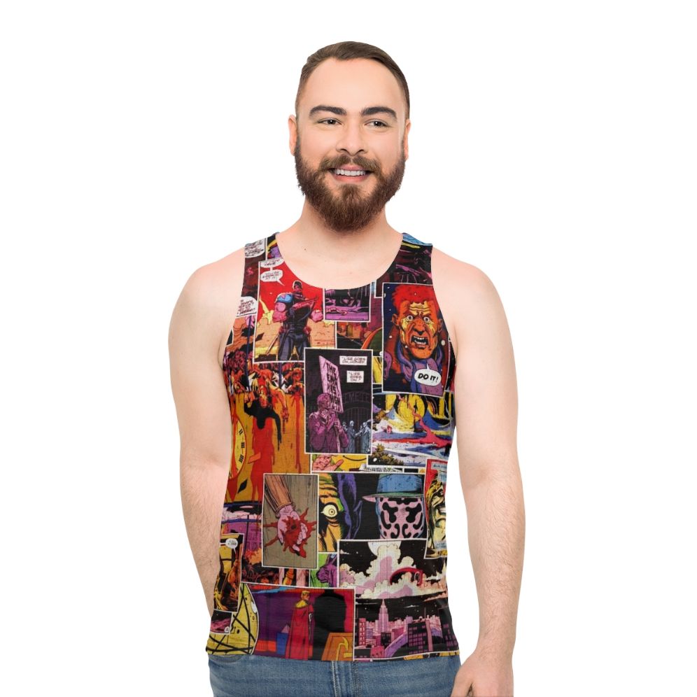 Watchmen Comic Book Superhero Unisex Tank Top