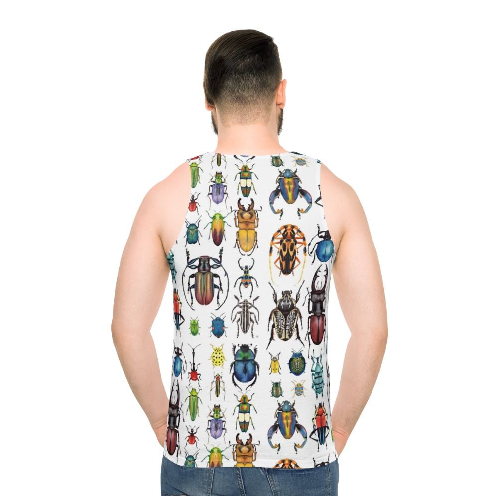 Watercolor Beetle Collection Unisex Tank Top