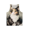 Watercolor Calico Cat Unisex Tank Top