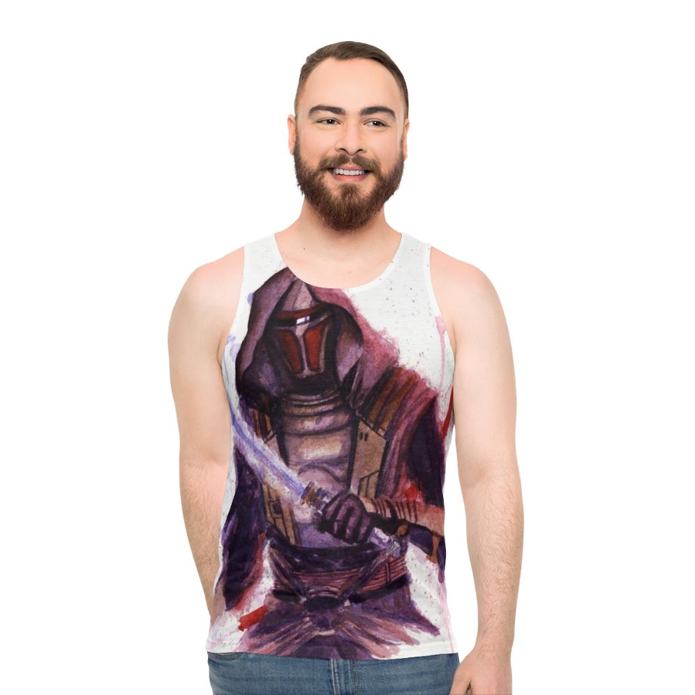 Watercolor May The Fourth Unisex Star Wars Tank Top